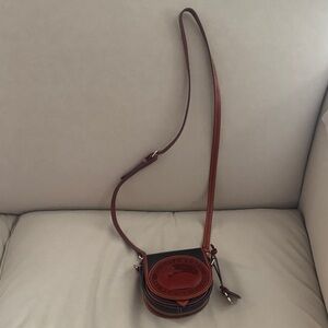 Dooney & Bourke Red and Black Crossbody Bag